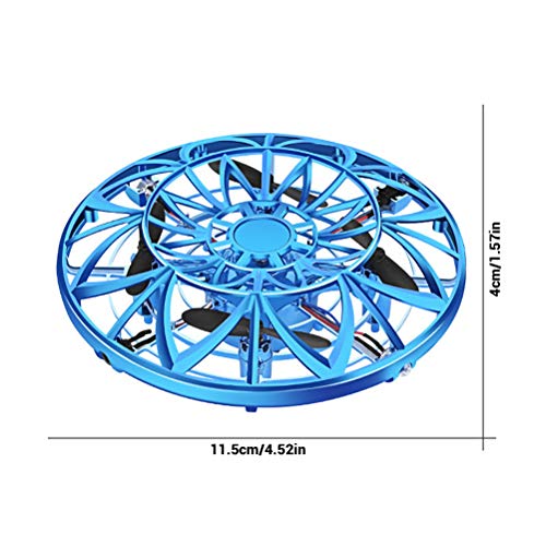 Kylewo Mini Drone para niños, UFO Toy RC Flying Ball, 360 ° Rotación Libre Hover Helicopter Principiante Drone Flying Toy Kylewo Mini Drone para niños, UFO Toy RC Flying Ball, 360 ° Rotación Libre Hover Helicopter Principiante Drone Flying Toy