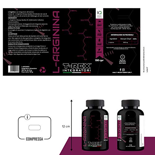 L-Arginina KYOWA QUALITY® 100 comprimidos de 1500mg. Suplemento a base de Arginina pura de 1300mg.