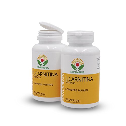 L Carnitina 120 Cápsulas. Mejora Tu Rendimiento Deportivo. Suplemento De Carnitina. Quema Grasas, Aumenta Tu Energia Para Entrenar. Controla Tu Peso. Carnitina La TARTRATO La De Mas Rápida Absorción