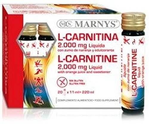 L-Carnitina 20 viales de Marny's