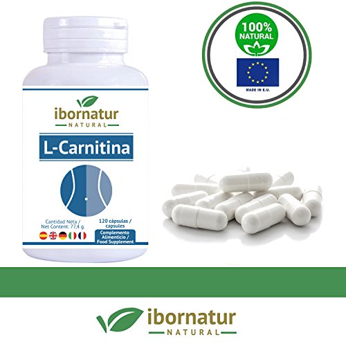 L-Carnitina capsulas - quema Grasas para bajar de Peso rapido | Potente Adelgazante para perder Peso con actividad fisica y ejercicio | Reduce sobrepeso y obesidad | Mejora musculación y rendimiento