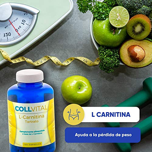 L CARNITINA pura 100% 120 capsulas complemento para la pérdida de peso y potente quemador de grasa. para adelgazar rapido Más energía y resistencia, quemagrasas