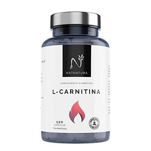 L-Carnitina.Complemento Alimenticio de L-Carnitina. Potente quemagrasas para adelgazar.Suplemento deportivo de alta concentración para mejorar el rendimiento, resistencia y recuperación.120 cápsulas.