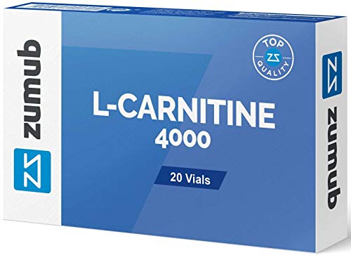 L-Carnitine 4000 Zumub 20x10ml Viales sabor a limon