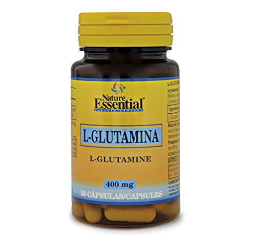 L-glutamina 400 mg. 50 cápsulas