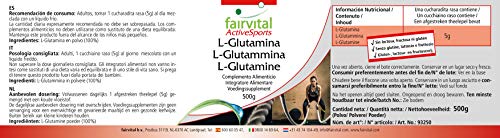 L-Glutamina en polvo - 100% PURA y VEGANA - Dosis elevada - Aminoácido esencial - 500 gramos - Suministro para 100 días - Calidad Alemana L-Glutamina en polvo - 100% PURA y VEGANA - Dosis elevada - Aminoácido esencial - 500 gramos - Suministro para 100 días - Calidad Alemana
