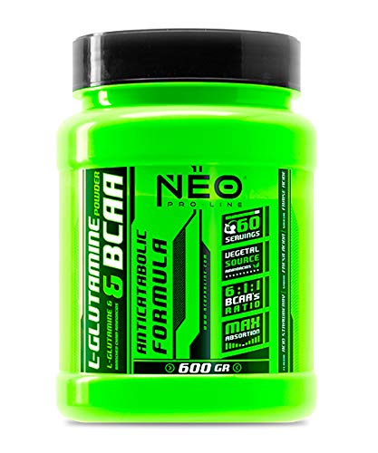 L-GLUTAMINE & BCAA FRESA ACIDA 600 g - Suplementos Alimentación y Suplementos Deportivos – NEO PRO-LINE