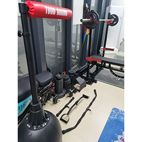 La aptitud de bar, Deluxe Body Power Pulse Abajo barra baja Tire Multi Gym manija for la máquina de cable, perfecto for el hogar gimnasio laterales del tríceps Ejercicio Lat Volver hombro del brazo, c