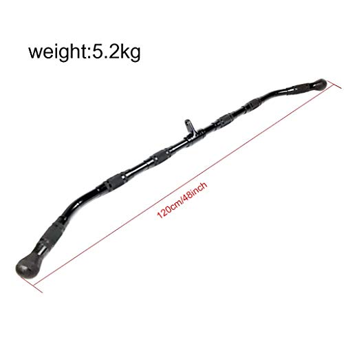 La aptitud de bar, Deluxe Body Power Pulse Abajo barra baja Tire Multi Gym manija for la máquina de cable, perfecto for el hogar gimnasio laterales del tríceps Ejercicio Lat Volver hombro del brazo, c