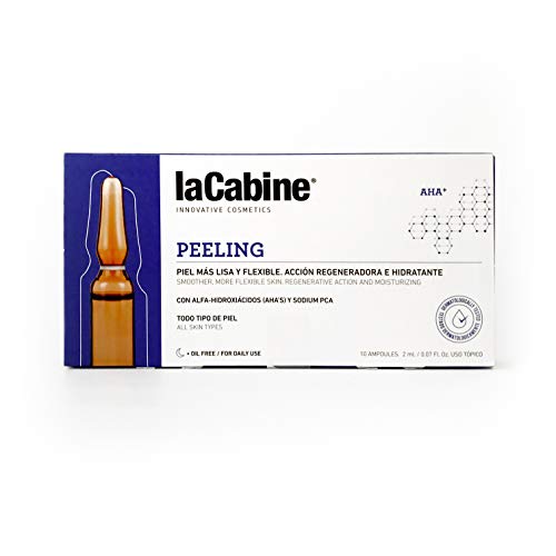 La Cabine Ampollas Peeling - Peeling Químico Facial - Renovación total de la Piel: Exfoliante, Antiarrugas, Antiacné y Antimanchas - 10x2ml La Cabine Ampollas Peeling - Peeling Químico Facial - Renovación total de la Piel: Exfoliante, Antiarrugas, Antiacné y Antimanchas - 10x2ml