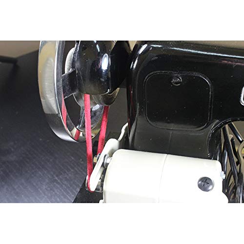 La Canilla ® - Correa elástica Universal para motor de máquina de coser Alfa, Singer, Sigma, Refrey (Roja) La Canilla ® - Correa elástica Universal para motor de máquina de coser Alfa, Singer, Sigma, Refrey (Roja)