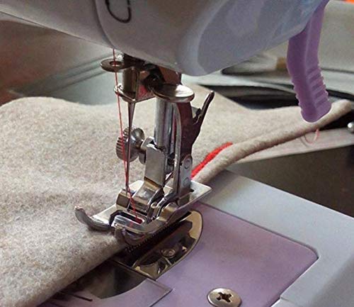 La Canilla ® - Prensatelas para Tejidos de Punto y Elástico para Máquinas de Coser Alfa Singer Brother Silvercrest y más (Snap-On) La Canilla ® - Prensatelas para Tejidos de Punto y Elástico para Máquinas de Coser Alfa Singer Brother Silvercrest y más (Snap-On)