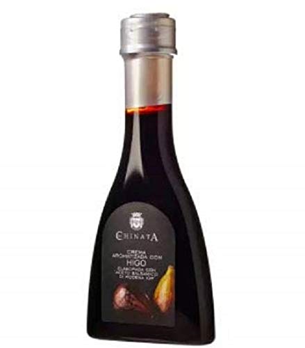 La Chinata Crema balsámica de higo vinagre español 150ml -Esta crema balsámica con sabor a higo se caracteriza por su sabor intenso pero dulce, color oscuro y textura gruesa. La Chinata Crema balsámica de higo vinagre español 150ml -Esta crema balsámica con sabor a higo se caracteriza por su sabor intenso pero dulce, color oscuro y textura gruesa.