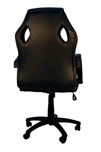 La Silla Española Madrid Silla de Oficina, Piel Sintética, Negro, 66x62x120 cm La Silla Española Madrid Silla de Oficina, Piel Sintética, Negro, 66x62x120 cm