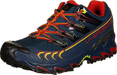 LA SPORTIVA Ultra Raptor GTX, Zapatillas de Trail Running Hombre, Opal/Poppy, 42 EU