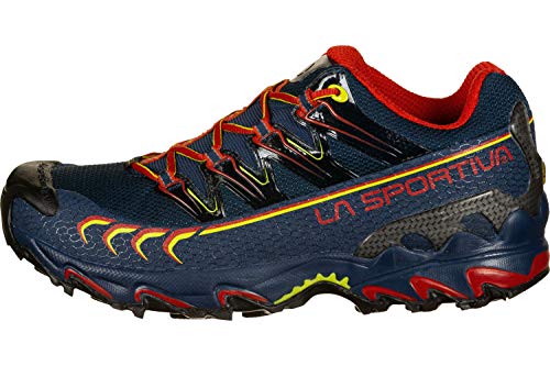 LA SPORTIVA Ultra Raptor GTX, Zapatillas de Trail Running Hombre, Opal/Poppy, 42 EU