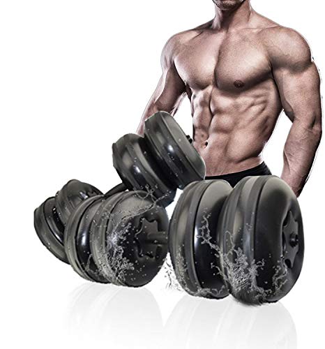 Lacyie Mancuernas Ajustables,20-26KG Portátiles Lenas De Agua Barbells, Equipo De Fitness Ecológico Entrenamiento De Brazos para El Entrenamiento Interior O Al Aire Libre (26KG) Lacyie Mancuernas Ajustables,20-26KG Portátiles Lenas De Agua Barbells, Equipo De Fitness Ecológico Entrenamiento De Brazos para El Entrenamiento Interior O Al Aire Libre (26KG)