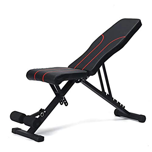 Lady Sports Banco de Pesas Ajustable Banco de Entrenamiento Plegable Banco de Pesas multifunción Ejercicios de Gimnasio en casa (MODELO E) Lady Sports Banco de Pesas Ajustable Banco de Entrenamiento Plegable Banco de Pesas multifunción Ejercicios de Gimnasio en casa (MODELO E)