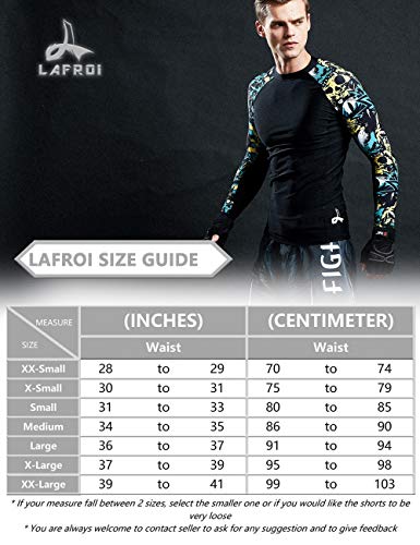 LAFROI QJK01 Pantalones cortos para hombre, con cordón y 1 bolsillo, para artes marciales mixtas, cross training y boxeo, Hombre, dragón, M
