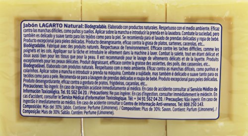 Lagarto - Jabón Natural - 250 g - 3 unidades Lagarto - Jabón Natural - 250 g - 3 unidades