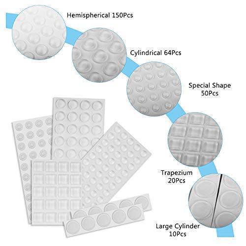 Lagrimas Silicona,Emooqi 294 Piezas Pies de Goma Transparentes,Gotas Silicona Adhesivas,Almohadilla Autoadhesiva,Amortiguación de Ruido,protector antigolpes,búfer muebles,8 Tamaños Lagrimas Silicona,Emooqi 294 Piezas Pies de Goma Transparentes,Gotas Silicona Adhesivas,Almohadilla Autoadhesiva,Amortiguación de Ruido,protector antigolpes,búfer muebles,8 Tamaños
