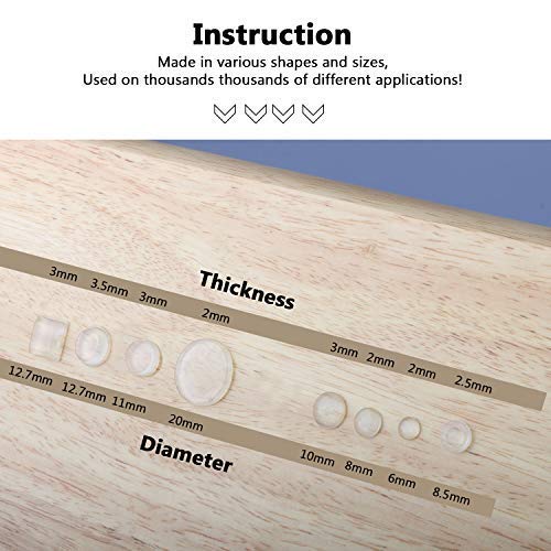 Lagrimas Silicona,Emooqi 294 Piezas Pies de Goma Transparentes,Gotas Silicona Adhesivas,Almohadilla Autoadhesiva,Amortiguación de Ruido,protector antigolpes,búfer muebles,8 Tamaños Lagrimas Silicona,Emooqi 294 Piezas Pies de Goma Transparentes,Gotas Silicona Adhesivas,Almohadilla Autoadhesiva,Amortiguación de Ruido,protector antigolpes,búfer muebles,8 Tamaños