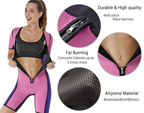 LaLaAreal Faja Reductora Adelgazante Abdomen Mujer Neopreno Body Moldeador para Deport Fiteness