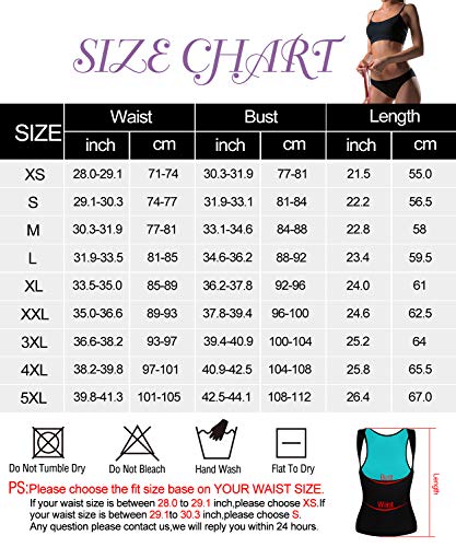 LaLaAreal Faja Reductora Adelgazante Abdominal Mujer Camiseta Sauna Chaleco Neopreno Comprecion para Fitness Postparto