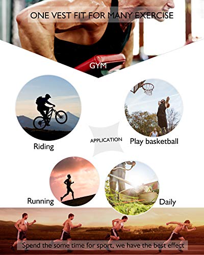 LaLaAreal Faja Reductora Adelgazante Hombre Neopreno Camiseta Reductora Compresion de Sauna Deportivo LaLaAreal Faja Reductora Adelgazante Hombre Neopreno Camiseta Reductora Compresion de Sauna Deportivo