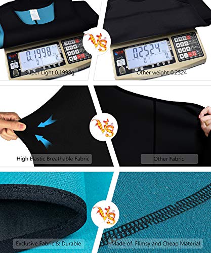 LaLaAreal Faja Reductora Adelgazante Hombre Neopreno Camiseta Reductora Compresion de Sauna Deportivo LaLaAreal Faja Reductora Adelgazante Hombre Neopreno Camiseta Reductora Compresion de Sauna Deportivo