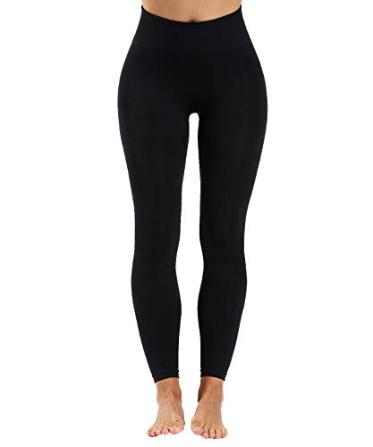 LaLaAreal Pantalones De Entrenamiento Para Mujer Leggings De Yoga Control De Abdomen De Cintura Alta Elástico Para Correr Pilates Fitness …