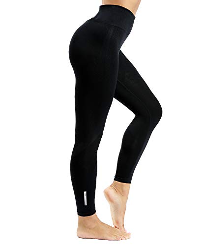 LaLaAreal Pantalones De Entrenamiento Para Mujer Leggings De Yoga Control De Abdomen De Cintura Alta Elástico Para Correr Pilates Fitness …