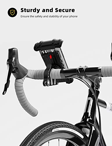 Lamicall Soporte Movil Bicicleta, Soporte Motocicleta - Rotación 360° Soporte Manillar para iPhone 12 Mini, 12 Pro Max, 11 Pro, XS Max, XR, X, 8, 7, 6S, Samsung S10 S9 S8, Huawei, 4.7-6.8" Smartphones Lamicall Soporte Movil Bicicleta, Soporte Motocicleta - Rotación 360° Soporte Manillar para iPhone 12 Mini, 12 Pro Max, 11 Pro, XS Max, XR, X, 8, 7, 6S, Samsung S10 S9 S8, Huawei, 4.7-6.8" Smartphones