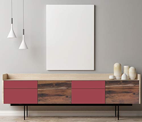 Lámina adhesiva Madera rústica de roble, lámina decorativa, lámina para muebles, lámina autoadhesiva, aspecto madera natural, 45 cm x 3 m, grosor: 0,095 mm, Venilia 53155