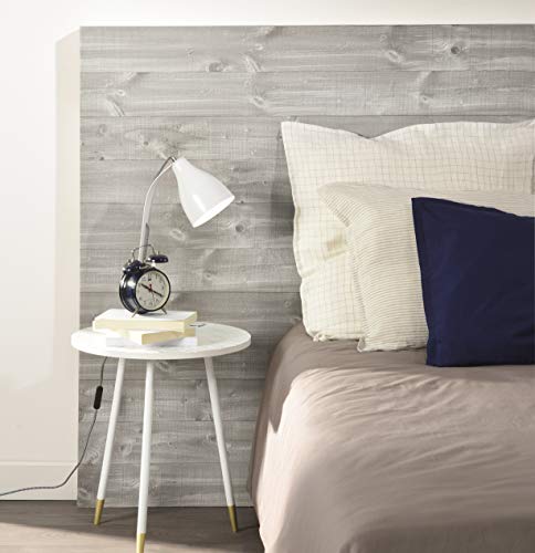 Lámina adhesiva Tablero de madera gris, lámina decorativa, lámina para muebles, lámina autoadhesiva, aspecto madera natural, 45 cm x 3 m, grosor: 0,095 mm, Venilia 53158 Lámina adhesiva Tablero de madera gris, lámina decorativa, lámina para muebles, lámina autoadhesiva, aspecto madera natural, 45 cm x 3 m, grosor: 0,095 mm, Venilia 53158
