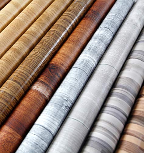 Lámina adhesiva Tablero de madera gris, lámina decorativa, lámina para muebles, lámina autoadhesiva, aspecto madera natural, 45 cm x 3 m, grosor: 0,095 mm, Venilia 53158 Lámina adhesiva Tablero de madera gris, lámina decorativa, lámina para muebles, lámina autoadhesiva, aspecto madera natural, 45 cm x 3 m, grosor: 0,095 mm, Venilia 53158