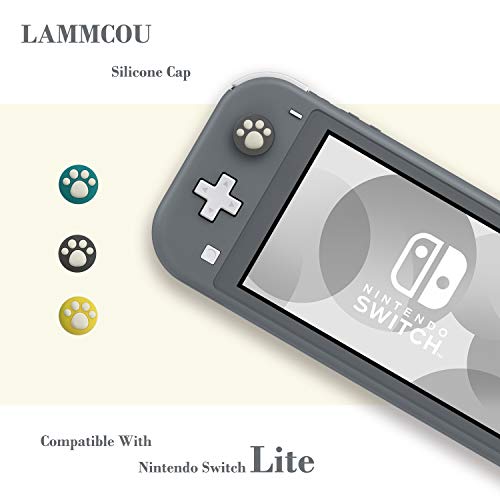 Lammcou Empuñaduras para Nintendo Switch Lite Agarres para Manos Interruptor Resistente al Desgaste Controlador Ergonómico Mango Funda Protectora de Mano para Nintendo Switch Lite Hand Grips