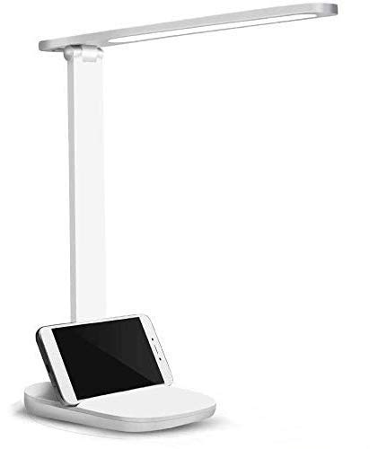 Lámpara de Escritorio LED,Lámparas de Mesa USB Recargable,Cuidado a Ojos Desk Lamp 3 Modos,Lámpara de Libro Control Táctil para Leer,Estudiar,Oficina