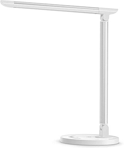 Lámpara Escritorio LED TaoTronics Flexo Escritorio 12W Regulable (Cuidado a Ojos, 7 Niveles de Brillo x 5 Modos, Puerto USB 5V/ 1A Función Memoria Control Táctil Ángulo Ajustable Bajo Consumo Energía) Lámpara Escritorio LED TaoTronics Flexo Escritorio 12W Regulable (Cuidado a Ojos, 7 Niveles de Brillo x 5 Modos, Puerto USB 5V/ 1A Función Memoria Control Táctil Ángulo Ajustable Bajo Consumo Energía)