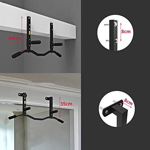 LANFENG Barra De Tracción-Up, Montado En La Pared Barra Horizontal, Interior Y Exterior, Flexiones, Viga Transversal, La Superficie De Viga Lateral, Acero, Anti-Herrumbre,C