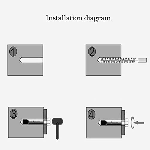 LANFENG Barra De Tracción-Up, Pull-Ups, Montado En La Pared Barra Horizontal, Interior Casa, Viga Transversal, La Superficie De Viga Lateral, La Instalación Perforada, Acero Inoxidable,B