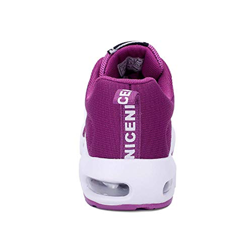 Lanivic - Zapatillas de deporte para mujer, transpirables, zapatillas de tenis, para correr, color, talla 36 EU Schmal
