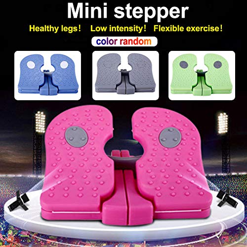 Lanmei Máquina Tubo Estufa Pérdida Peso Escalada Mudo Ejercicio Multifuncional Práctico Gimnasio Foot Stepper Inicio Equipo Fitness portátil Mini in situ