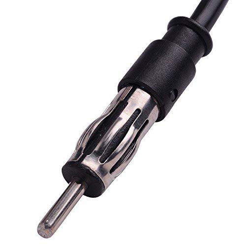 Lanyifang Amplificador de Señal Intensificador de Señal de Coche Estéreo FM y Am Antena de Señal de Radio Señal Aérea Amplificador en Línea Negro Cobre Lanyifang Amplificador de Señal Intensificador de Señal de Coche Estéreo FM y Am Antena de Señal de Radio Señal Aérea Amplificador en Línea Negro Cobre