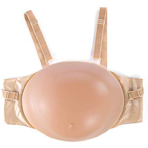 LAOKOU Falso Vientre Embarazado Falso Barriga Silicona Embarazada Vientre Bebé Topetón Falso Embarazo para Accesorios De Película, Disfraces Cosplay Props,5~6 Months LAOKOU Falso Vientre Embarazado Falso Barriga Silicona Embarazada Vientre Bebé Topetón Falso Embarazo para Accesorios De Película, Disfraces Cosplay Props,5~6 Months