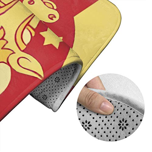 LAOLUCKY Texas Longhorns - Juego de 3 alfombras de baƱo con diseƱo de la Bandera de los Oates, Antideslizantes, en Forma de U, con Forma de O, Lavables LAOLUCKY Texas Longhorns - Juego de 3 alfombras de baƱo con diseƱo de la Bandera de los Oates, Antideslizantes, en Forma de U, con Forma de O, Lavables