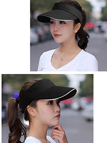 LAOWWO Viseras Hombre Mujer Sombrero Sol Golf Tennis Deporte Outdoor Running Visera Ajustable LAOWWO Viseras Hombre Mujer Sombrero Sol Golf Tennis Deporte Outdoor Running Visera Ajustable