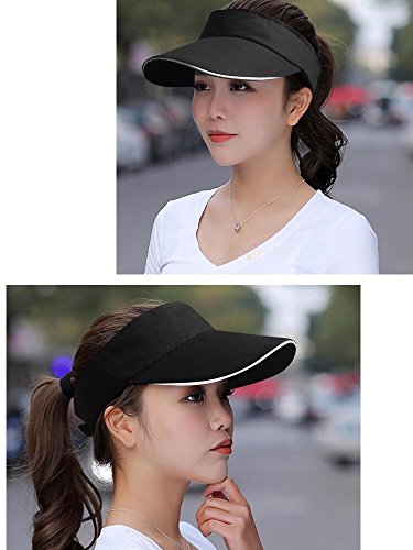 LAOWWO Viseras Hombre Mujer Sombrero Sol Golf Tennis Deporte Outdoor Running Visera Ajustable