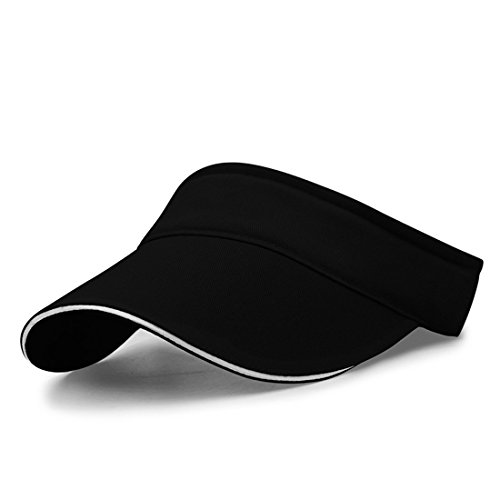 LAOWWO Viseras Hombre Mujer Sombrero Sol Golf Tennis Deporte Outdoor Running Visera Ajustable LAOWWO Viseras Hombre Mujer Sombrero Sol Golf Tennis Deporte Outdoor Running Visera Ajustable
