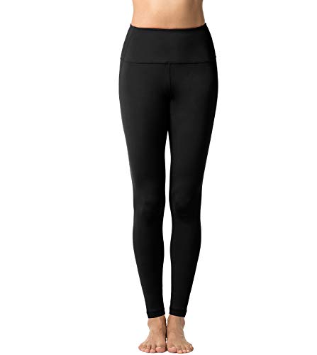 LAPASA Pantalón Deportivo de Mujer Cintura Alta Malla para Running Yoga y Ejercicio. L01